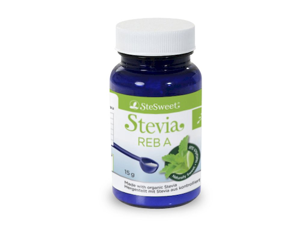 SteSweet Stevia Pulver Reb A (15g) Kräuterhaus Klocke