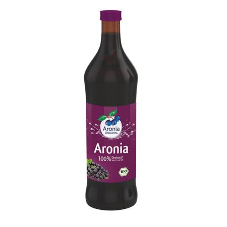 Aroniasaft 100% Bio Direktsaft 700ml