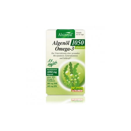 Alsiroyal Algenöl 1050 Omega-3 Kapseln