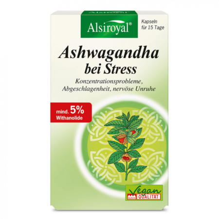 Alsiroyal Ashwagandha bei Stress