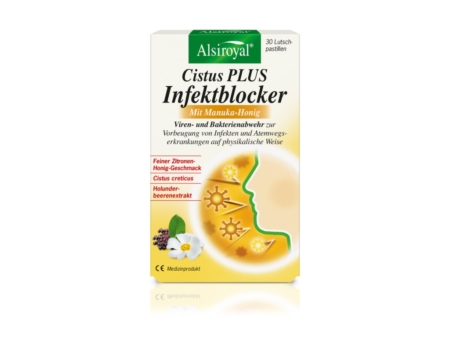 Alsiroyal Cistus PLUS Infektblocker mit Manuka-Honig