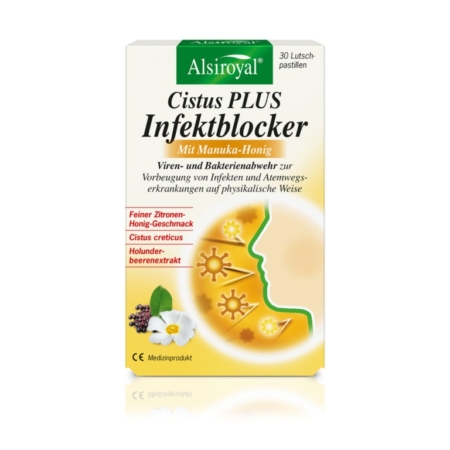 Alsiroyal Cistus PLUS Infektblocker mit Manuka-Honig