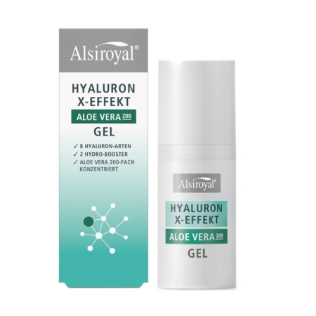 Alsiroyal Hyaluron X-Effekt Aloe Vera 200 Gel