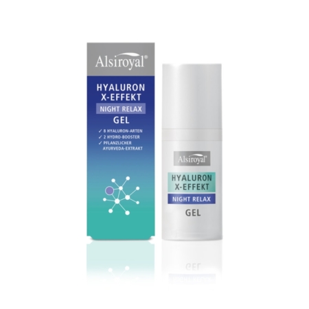 Alsiroyal Hyaluron X-Effekt Night Relax Gel