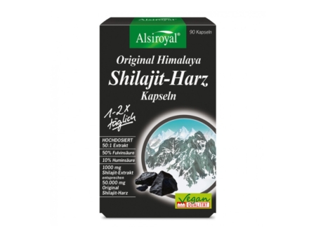 Alsiroyal Original Himalaya Shilajit-Harz Kapseln (90 Kapseln)