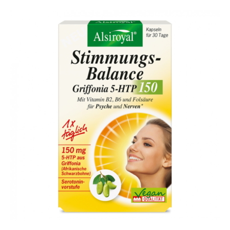 Alsiroyal Stimmungs-Balance Griffonia 5-HTP 150 (Kapseln)
