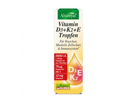 Alsiroyal Vitamin D3+K2+E Tropfen (15 ml)