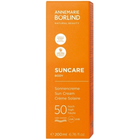 ANNEMARIE BÖRLIND SUNCARE BODY Sonnencreme LSF50 (200ml)