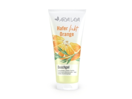 Arya Laya Duschgel Hafer Orange (200 ml)
