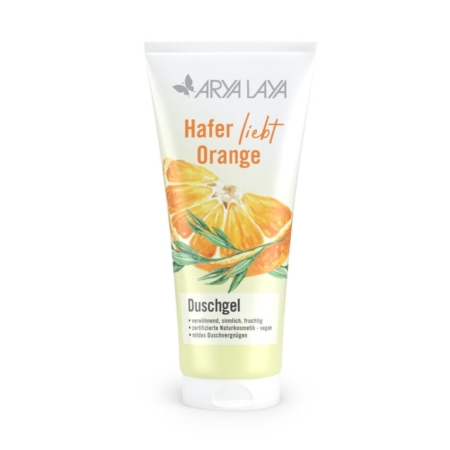 Arya Laya Duschgel Hafer Orange (200 ml)