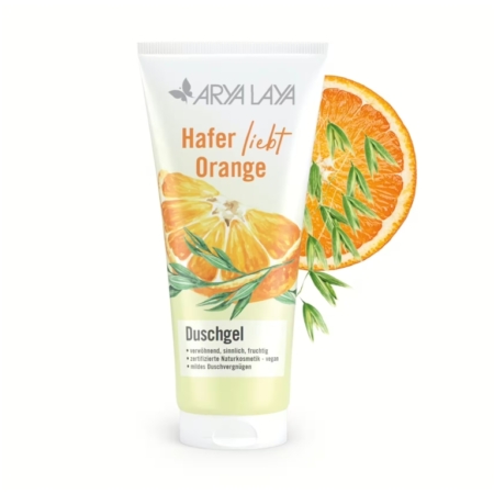 Arya Laya Duschgel Hafer Orange (200 ml)
