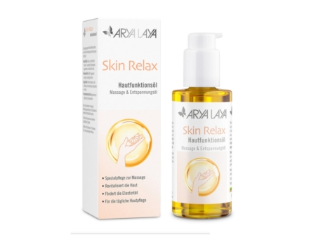 Arya Laya Hautfunktionsöl Skin Relax Massage und Entspannungsöl (100ml)
