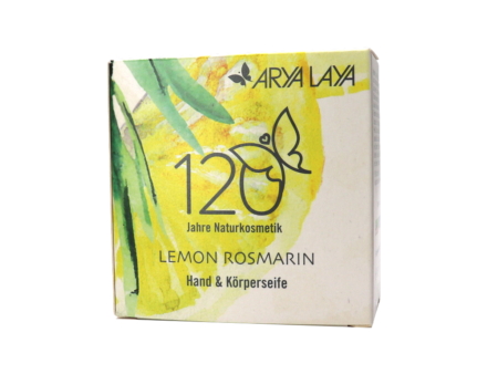 Arya Laya Lemon Rosmarin Hand und Körperseife (150 g)