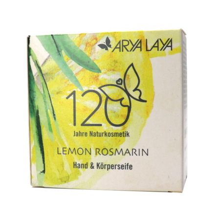 Arya Laya Lemon Rosmarin Hand und Körperseife (150 g)