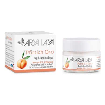 Arya Laya Pfirsich Q10 Tag und Nachtpflege (50 ml)