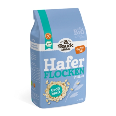 Bauck Hof Haferflocken Großblatt bio glutenfrei (475 g)
