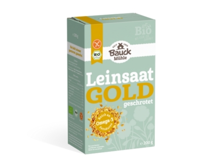 Bauck Hof Leinsaat Gold geschrotet Bio (200 g)