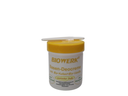 Biowerk Basen-Deocreme mit Bio-Koko und Bio-Vanille (50 ml)