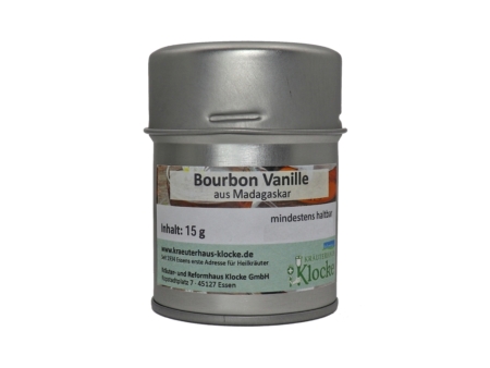 Klocke Bourbon-Vanille gemahlen