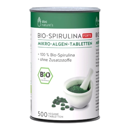 doc natures´s Bio-Spirulina forte (500 Tabletten)