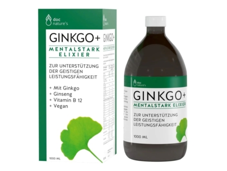 doc natures´s Ginkgo+ Mentalstark Elixier