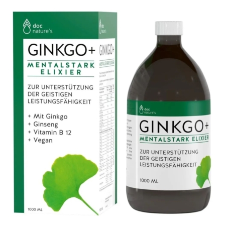 doc natures´s Ginkgo+ Mentalstark Elixier