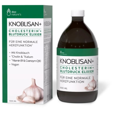 doc natures´s Knoblisan+ Cholesterin und Blutdruck Elixier