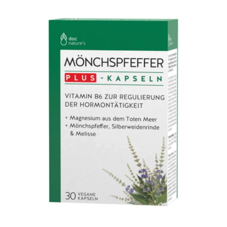doc natures´s Mönchspfeffer Plus- Kapseln (30 Stück)