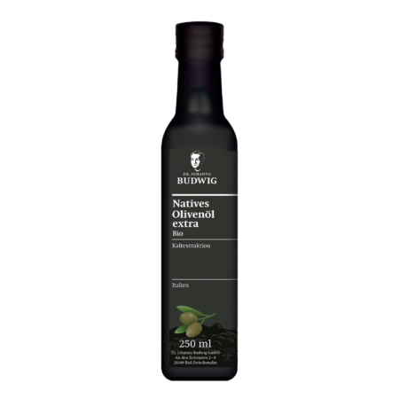 Dr. Budwig Natives Olivenöl extra (250ml)