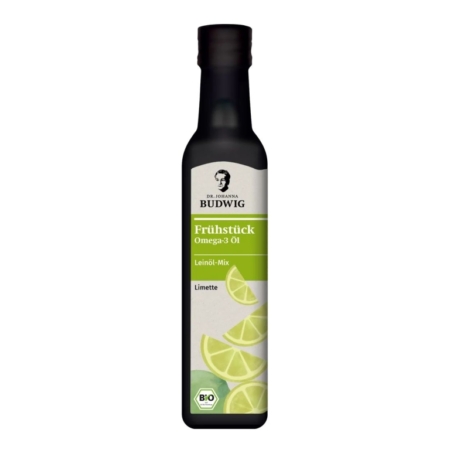 Dr. Budwig Omega-3 Frühstücksöl Limette (250 ml)