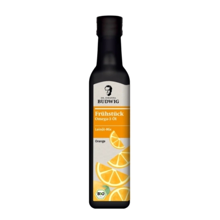 Dr. Budwig Omega-3 Frühstücksöl Orange (250 ml)