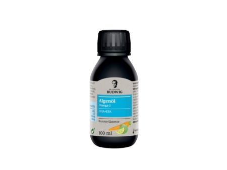 Dr. Budwig´s Omega-3 Algenöl Karotte-Limette (100ml)