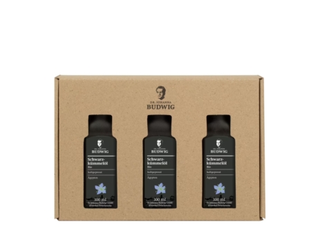 Dr. Budwig´s Schwarzkümmelöl Vorratspack (3x 100 ml)