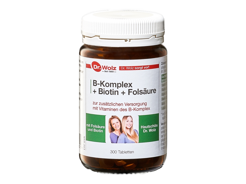 Dr Wolz B Komplex Biotin Folsaure 300 Tabletten