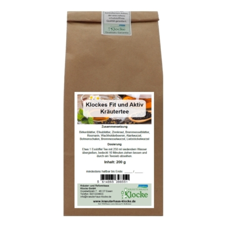 Klockes Fit-und-Aktiv Kräutertee