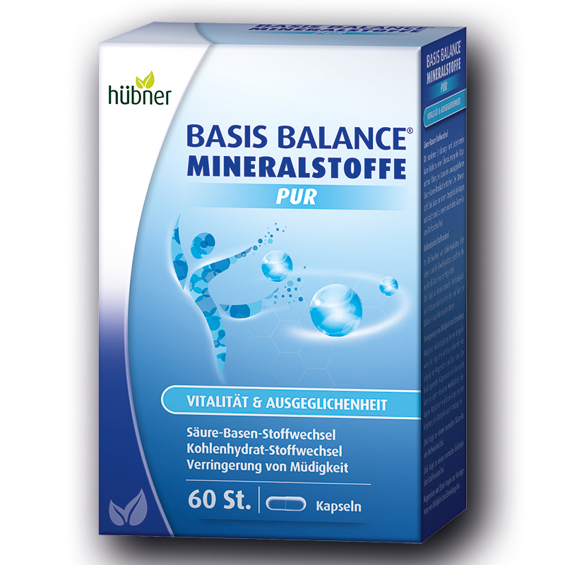 Hübner Basis Balance Mineralstoffe PUR Kapseln – Kräuterhaus Klocke