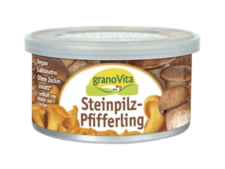 granoVita Pastete Steinpilz-Pfifferling