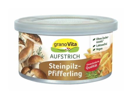 granoVita Pastete Steinpilz-Pfifferling (125g)