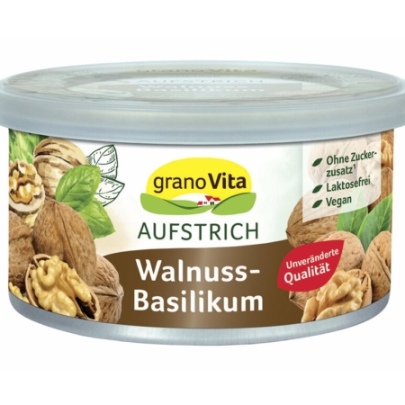 granoVita Pastete Walnuss-Basilikum (125g)