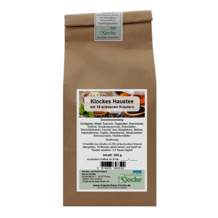 Klockes Haustee mit 19 erlesenen Kräutern (200g)
