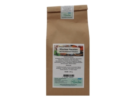 Klockes Haustee mit 19 erlesenen Kräutern (200g)