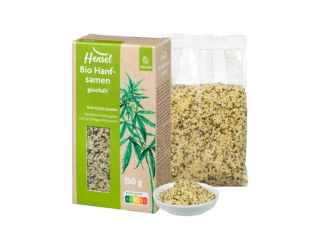 Hensel Bio Hanfsamen geschält