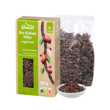 Hensel Bio Kakao Nibs ungeröstet (150g)