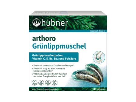 Hübner arthoro Grünlippmuschel (180 Kapseln)