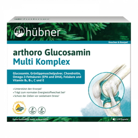 Hübner arthoro Glucosamin Multi Komplex (270 Kapseln)