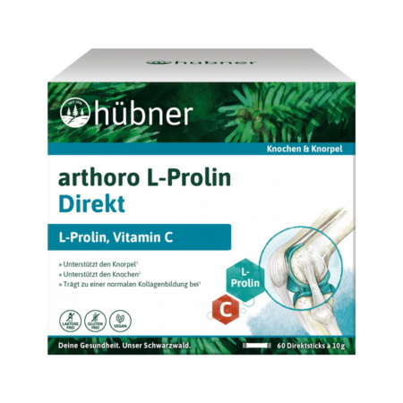 Hübner arthoro L-Prolin Direkt (60 Beutel)