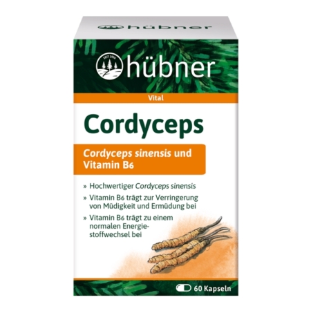 Hübner Cordyceps (60 Kapseln)