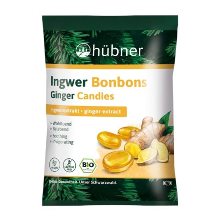 Hübner Ingwer Bonbons bio (70g)