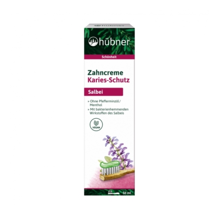 Hübner Zahncreme Karies-Schutz Salbei (50ml)