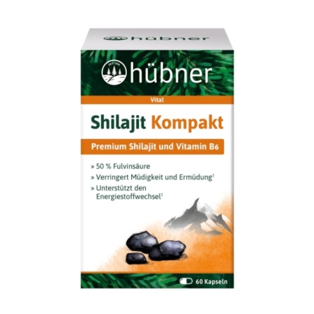 Hübner Shilajit Kompakt (30 Kapseln)